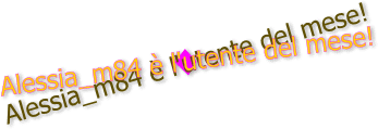 Utente del mese!